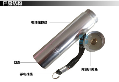 美斯樂822高品質迷你手電筒 便攜遠射的照明利器