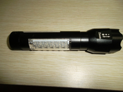 探索多功能照明利器 熱銷強光手電筒工作燈，帶磁鐵的多功能鋁電筒